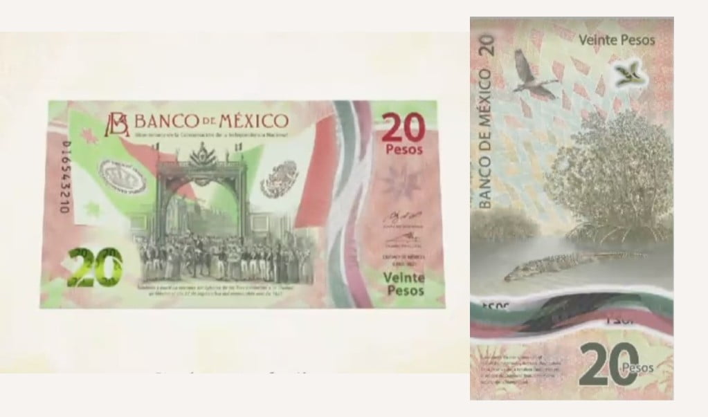 Banxico presenta un nuevo billete de 20 pesos, estas son sus características