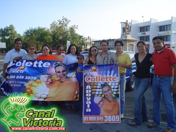 Gallo en apoyo a Colette en su estancia en la Academia [29-07-2006]
