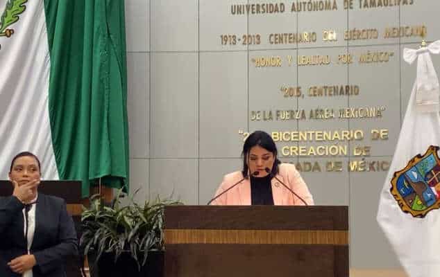 Condiciona Úrsula Salazar pedir licencia al Congreso de Tamaulipas